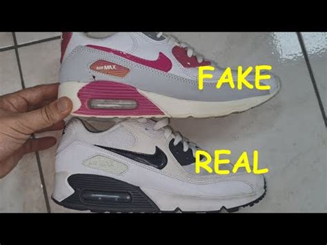 nike airmax 90 original vs fake